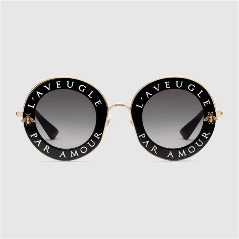 round gucci sunglasses with writing|gucci oversized round sunglasses.